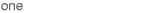one